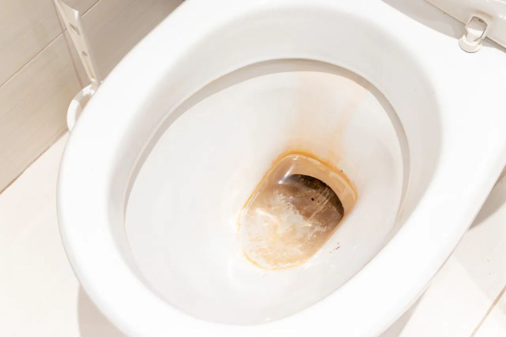 how to clean toilet bowl stain