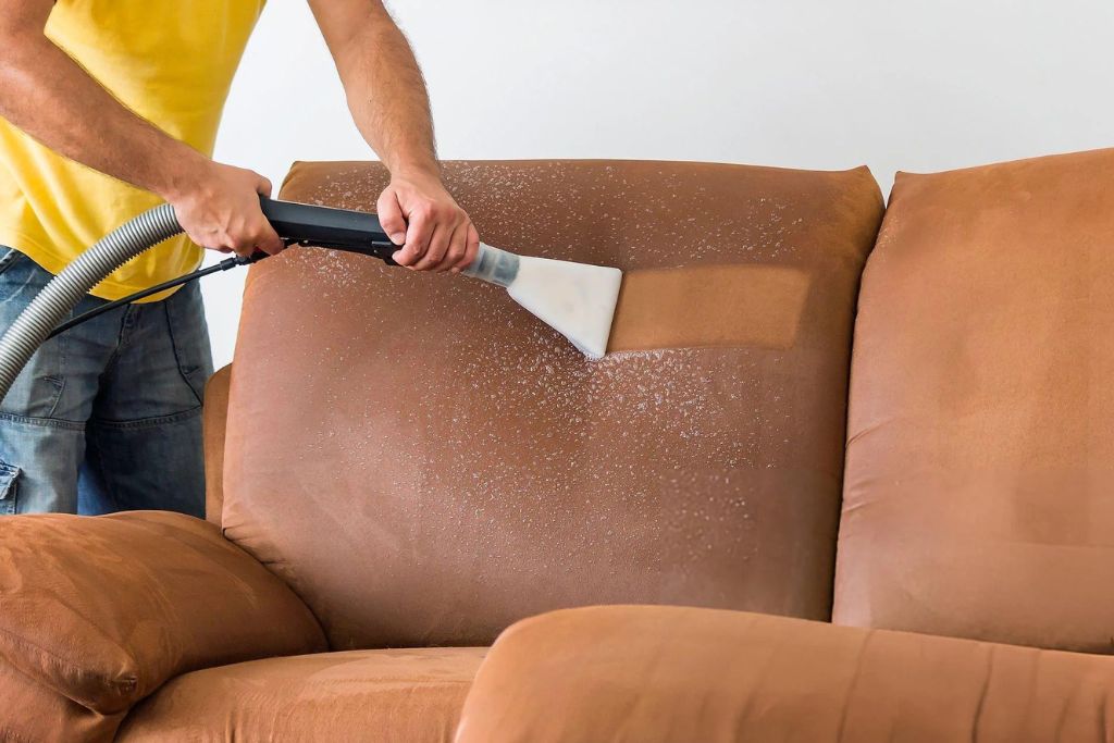 how to clean a couch properly