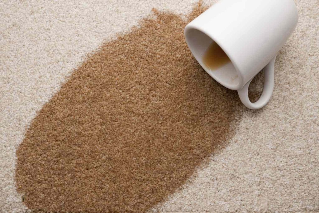 how to remove coffee stain from carpet
